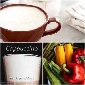Cappuccino of Summer Vegetables