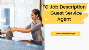 FO Job Description - Guest Service Agent