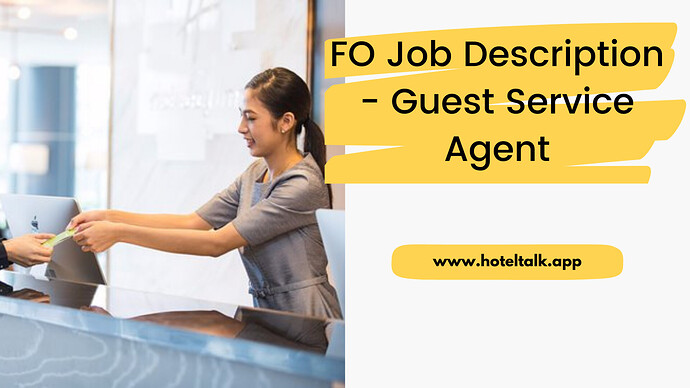 Guest Service Agent Job Description Pdf