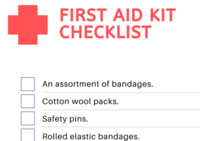 First Aid KitChecklist for Hotels _ Airbnb Hosting _ Homestay's _ B&B