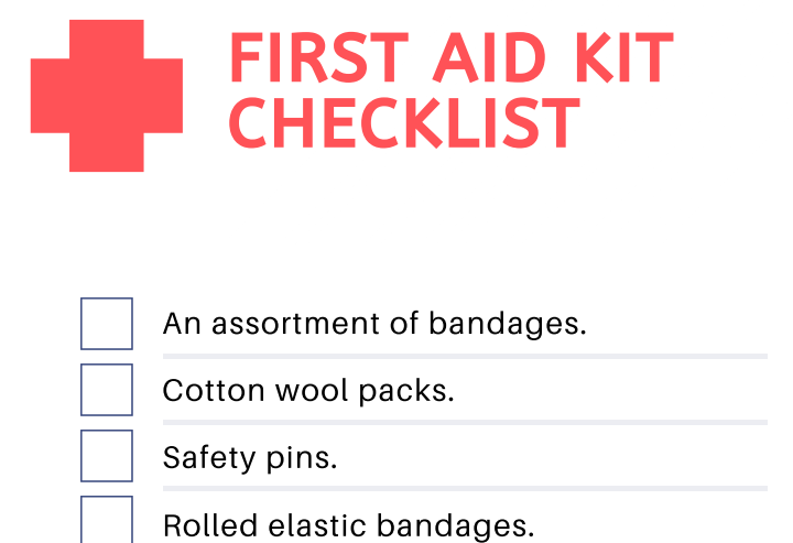 First Aid KitChecklist for Hotels _ Airbnb Hosting _ Homestay's _ B&B