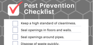 Pest Prevention Checklist - Hotel _ Homestay _ B&B _ Airbnb Hosting