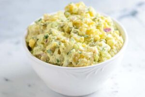 Potato and egg salad