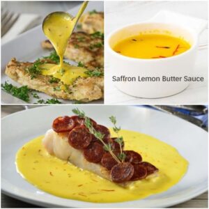 Saffron Lemon Butter Sauce