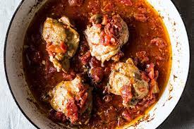 Braised Chicken with Onions and Tomatoes