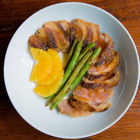 Breast of Duck with Figs and Orange Liqueur