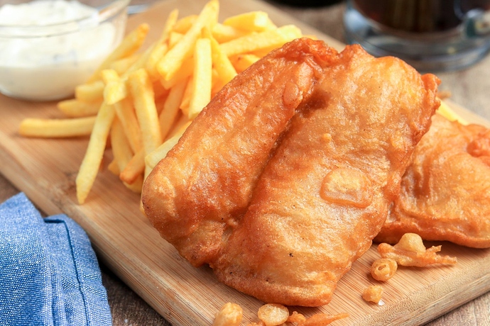 Fish And Chips - Standard Recipe