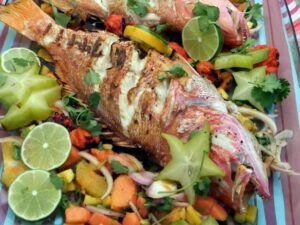 Grilled Red Snapper