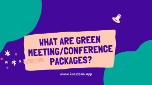 What are Green Meeting or Conference Packages