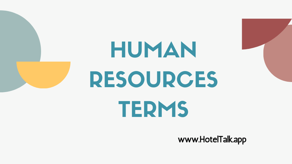 HUMAN RESOURCES TERMS