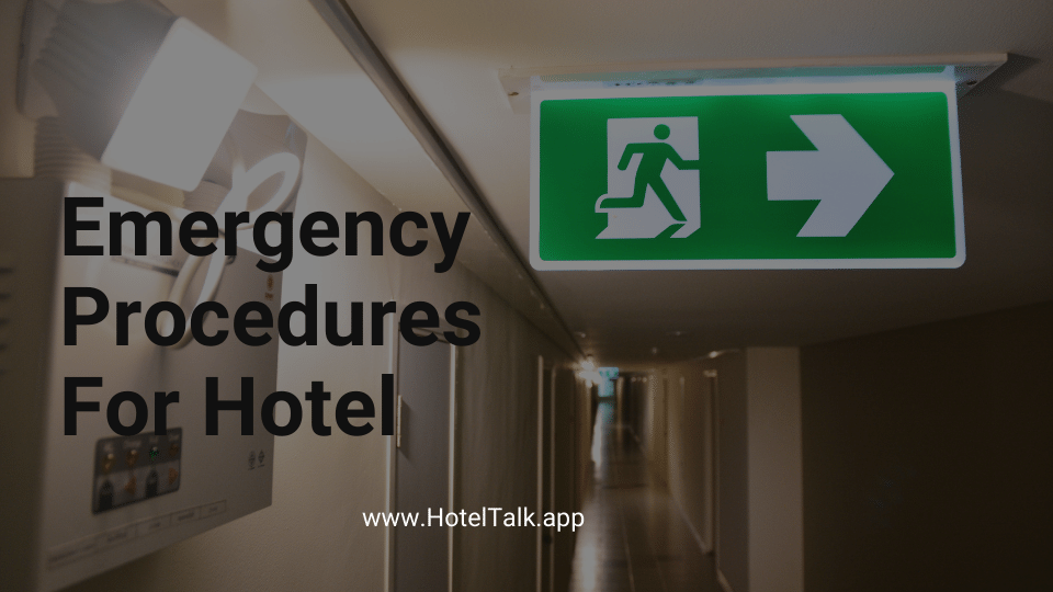 Emergency Procedures For Hotel