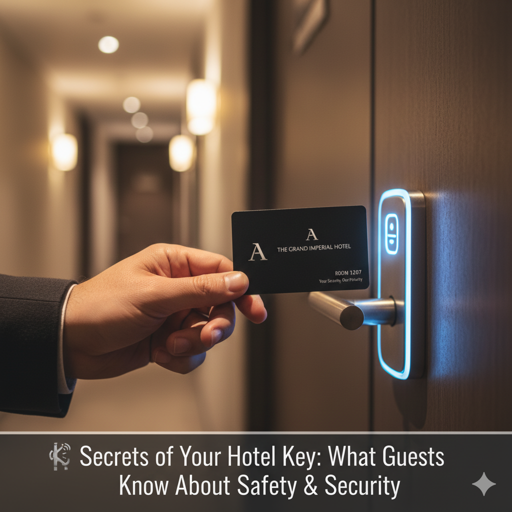Secrets of Your Hotel Key: What Guests Should Know About Safety, Security & How Hotels Protect You