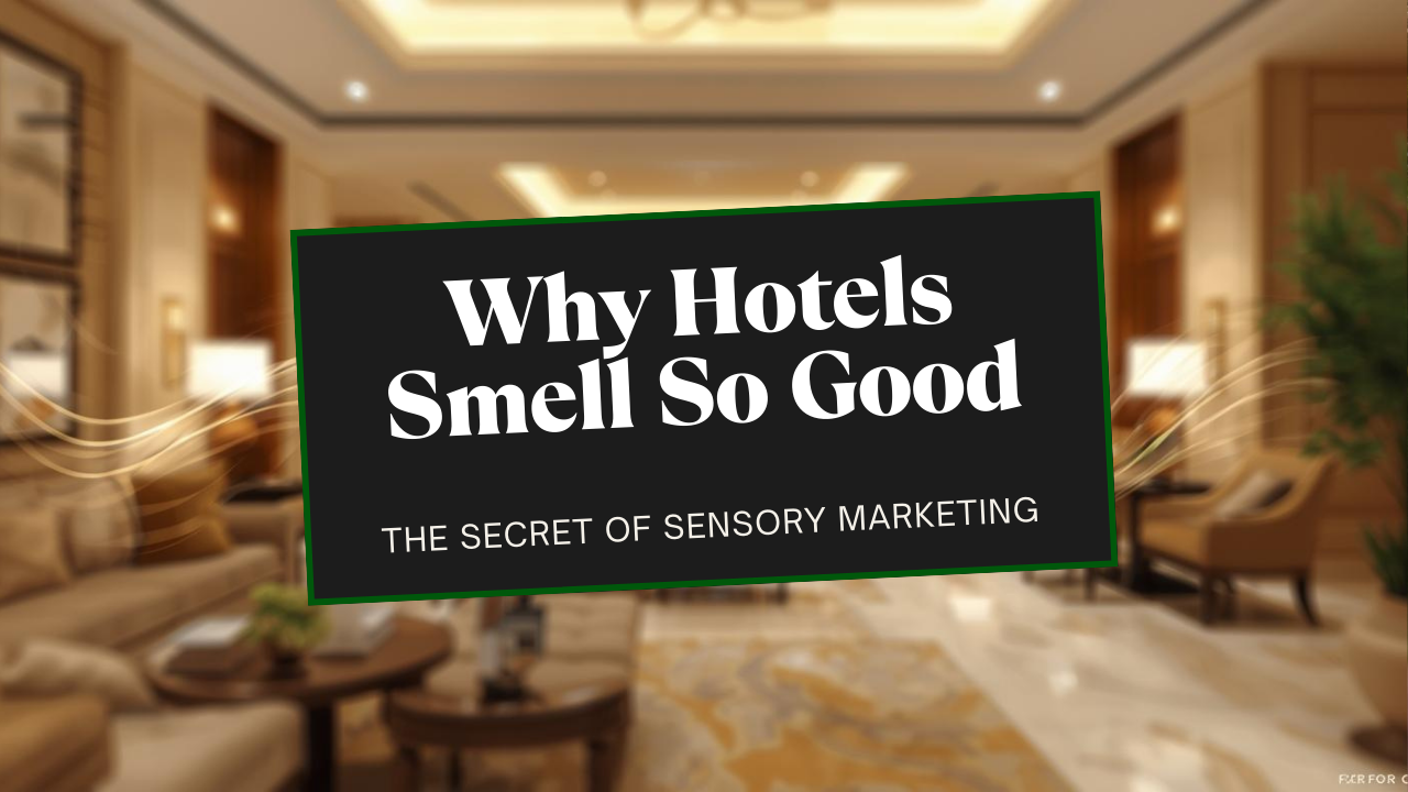 Why Hotels Smell So Good: The Secret Power of Sensory Marketing